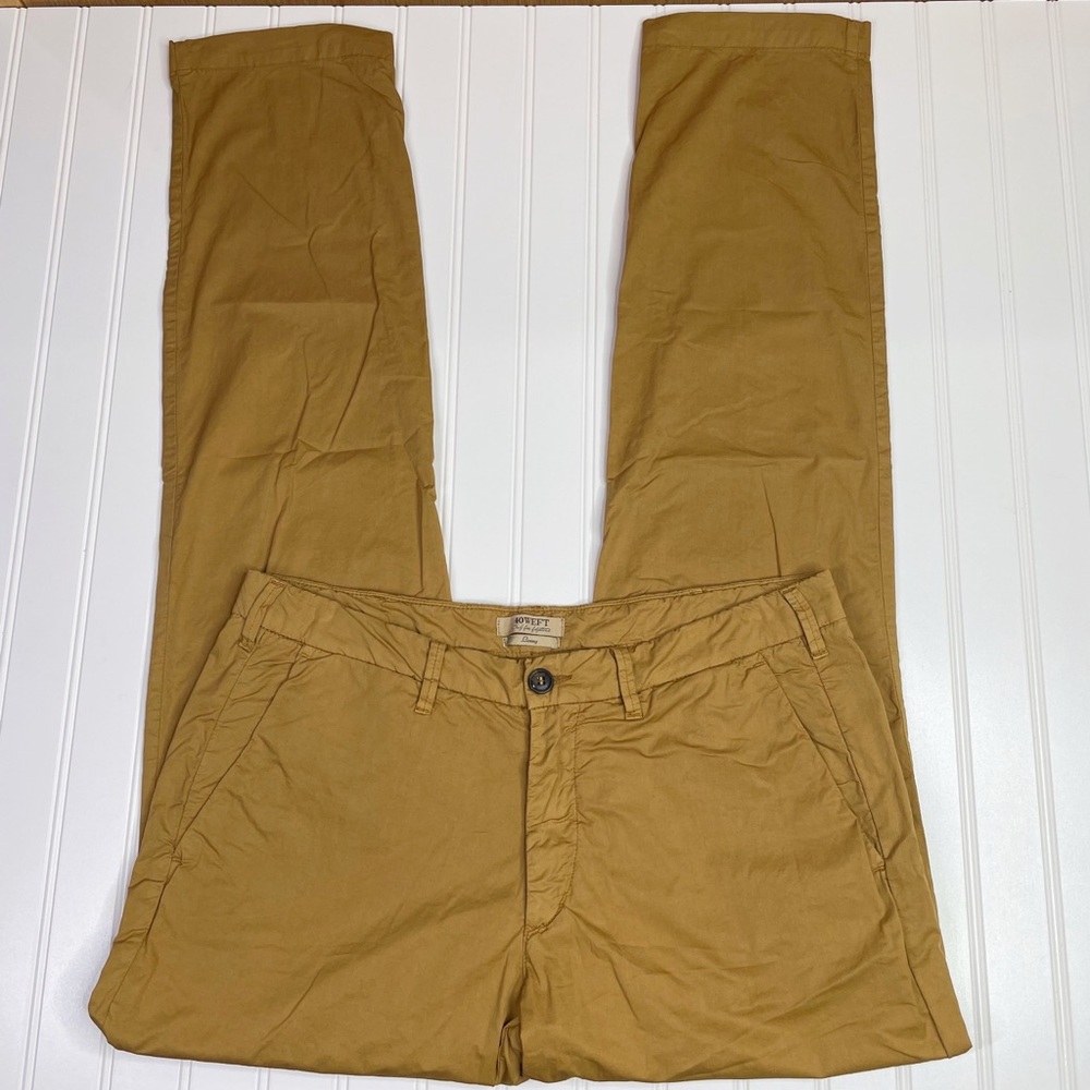 40Weft Men’s Lenny Chino Skinny Pants Size